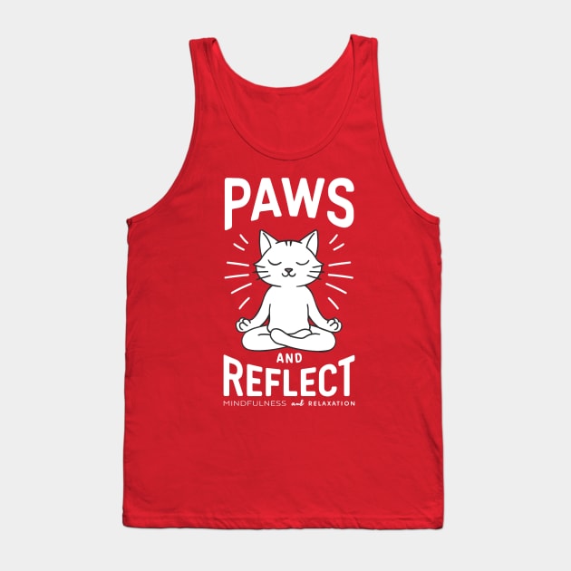Paws and Reflect Tank Top by TeTreasures